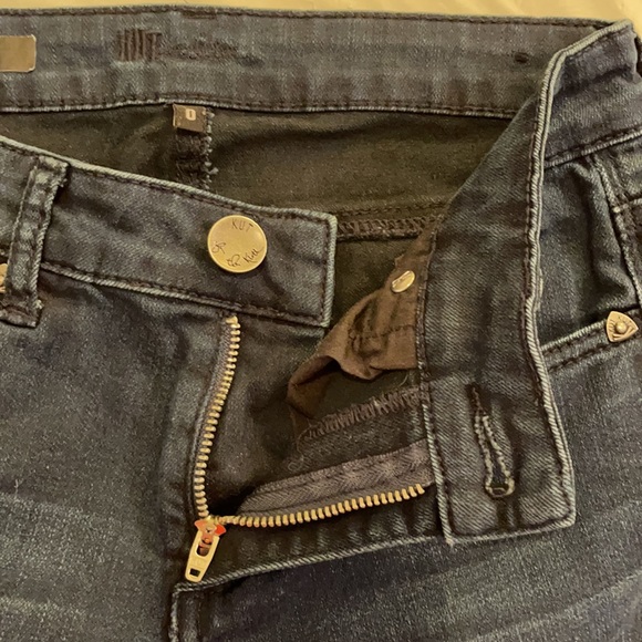 KUT Dark Blue Tall Girls Boot Cut Denim Jeans 0 - Picture 11 of 15